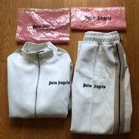 Palm Angles Tuta Tracksuit Bianca e Beige