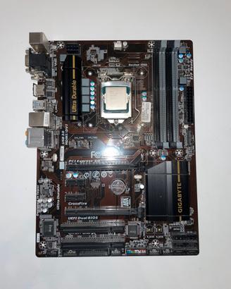 Scheda madre Gigabyte + Intel Core i7