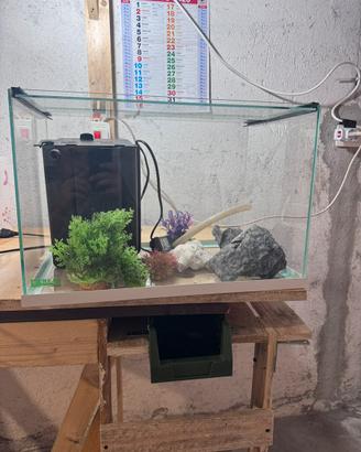 Acquario completo 49x31x32 cm
