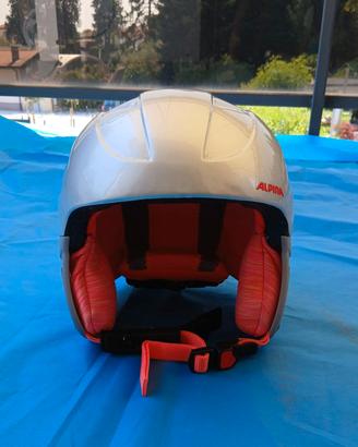 Casco sci bambino/a, marca Alpina, 54-58 cm
