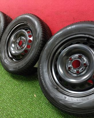 Cerchi VW Caddy Golf Audi A3 Gomme Inv 195 65 15