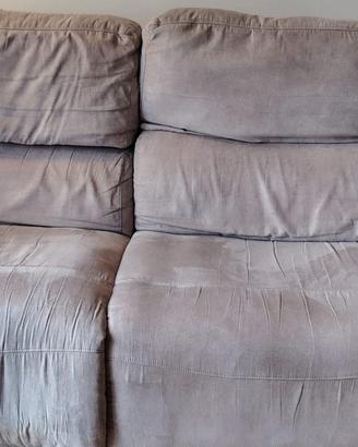 Divano Poltronesofà lineare a 2 posti maxi