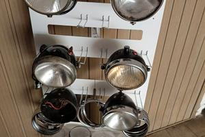 Faro fanale Bosch Carello Siemm CEV moto Guzzi