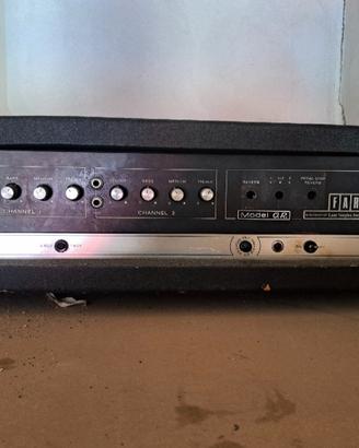 testata Farfisa 200w valvolare + cassa