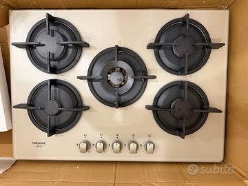 Piano cottura a gas Hotpoint Ariston 5 fuochi