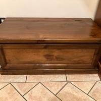 Cassapanca / Baule in Legno Massiccio