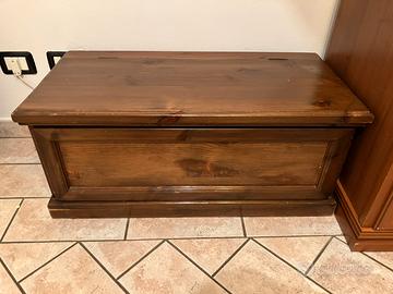 Cassapanca / Baule in Legno Massiccio
