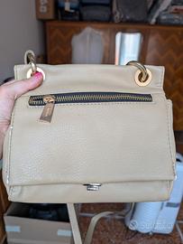 Borsa donna Carpisa beige tracolla piccola zip
