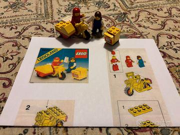 Lego System City Town 6622 Mailman on Motorcycle