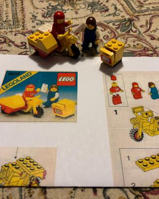 Lego System City Town 6622 Mailman on Motorcycle