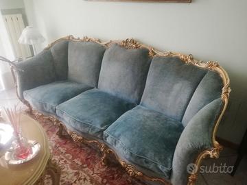 Divano in stile barocco 3 posti