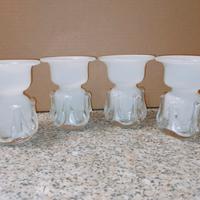 Candelabri vetro vintage