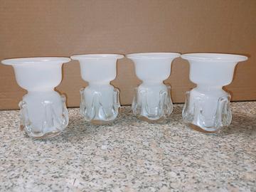 Candelabri vetro vintage