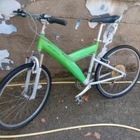 bicicletta pininfarina esso verde