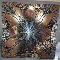 Orologio da parete  in vetro