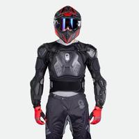 Giacca protettiva moto + ginocchiere Raven CE