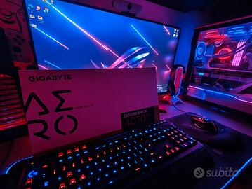 Scheda Video Gigabyte GeForce RTX 4070 Ti Bianca