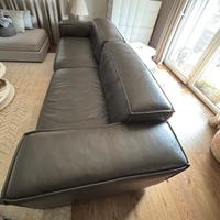 Divano in vera pelle