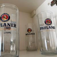 Set 4 bicchieri grandi di birra