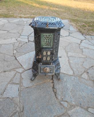 Stufa francese in ghisa smaltata