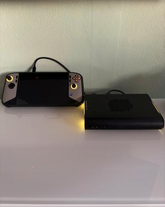 Msi claw 8 Ai + Rx 7800m esterna