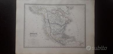 Carta geografica antica 
