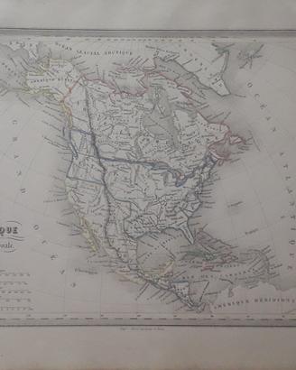 Carta geografica antica 
