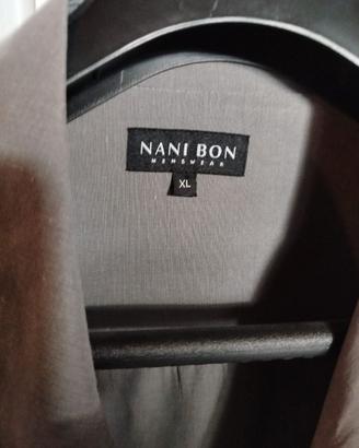 Sahariana NaniBon uomo tg. XL seta e lino.