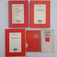 Einaudi vecchie pubblicazioni 