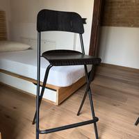 Sgabelli in legno nero Ikea Franklin