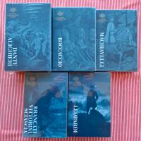 5 VOLUMI " LA GRANDE LETTERATURA ITALIANA "