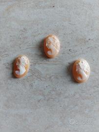 Cammei anni 70 su conchiglia