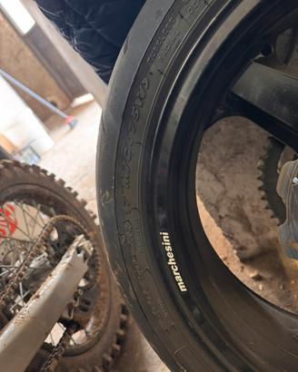 cerchi Marcesini con gomme al 80%