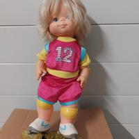 bambola pattinatrice anni '80