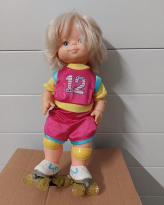 bambola pattinatrice anni '80