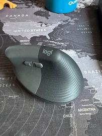 Logitech Lift – Mouse ergonomico verticale