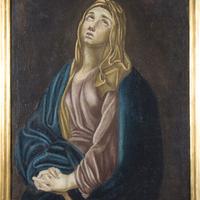 Dipinto antico Madonna Addolorata