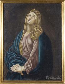 Dipinto antico Madonna Addolorata