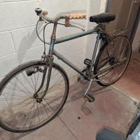 Bicicletta  Bianchi d'epoca, con telaio in ac