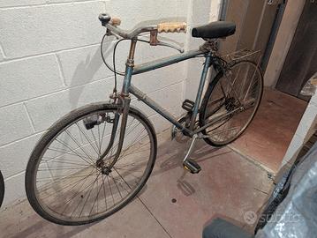 Bicicletta  Bianchi d'epoca, con telaio in ac