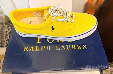 Sneakers Ralph Lauren Gialle Tg. 41