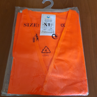 Gilet marca mariner arancione alta visibilità