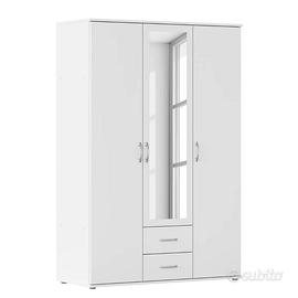Armadio moderno 3 ante con specchio
