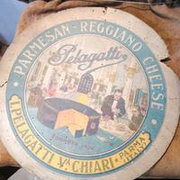 Parmesan Reggiano Chesee  insegna vintage 