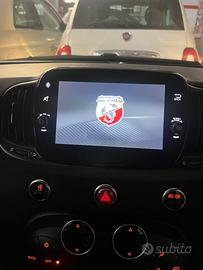 abarth 500 radio navi car play originale completo