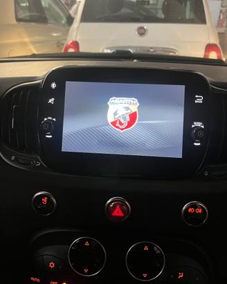 abarth 500 radio navi car play originale completo