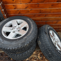 5 cerchi e gomme Jeep Wrangler Goodyear