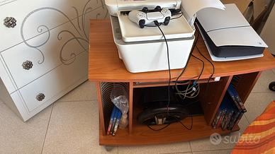 mobile porta TV e poltrona 