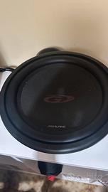 Subwoofer Alpine 800 Watt 32cm
