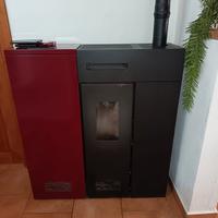 stufa a pellet 10kw camini Montegrappa 